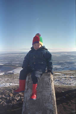 Andrew Ratcliffe on Pendle Hill